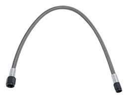 #3 X #4 NUT 4AN NITROUS LINE 18&quot; BLACK N