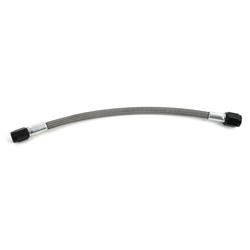 #3 X #4 NUT 4AN NITROUS LINE 8.5&quot; BLACK