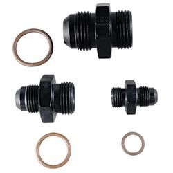 #3 X 3/8 - 24 (3) RADIUS FITTING BLACK