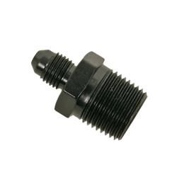 #3 X 3/8 MPT, STRAIGHT ADAPTER, BLACK
