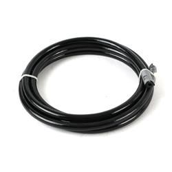 #4 PTFE HOSE W/ BLACK COVER, 6 FEET