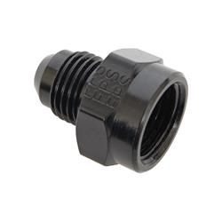 #6 X 5/8-18 FEM INV FLARE ADAPTER, BLACK