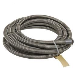 #4 PTFE HOSE W/ BLACK COVER, 15 FEET