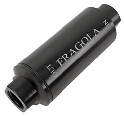FUEL FILTER, #10 IN/OUT, 40 MICRON, BLK