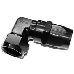 #20 X 90 LOW PROFILE FORGED HOSE END, BL