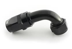 #20 X 90 POWER FLOW HOSE END BLACK