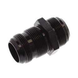 #20 STRAIGHT BULKHEAD BLACK