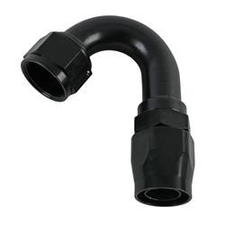 #16 X 150 POWER FLOW HOSE END BLACK