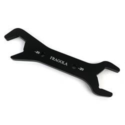 DOUBLE ENDED, ALUMINUM, BLK ANODIZED, 20