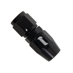 straight, -4an hose end blk