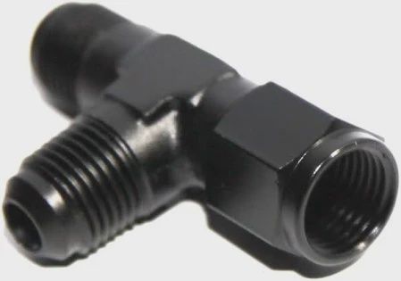 3-WAY T ADAPTER AN6 FEM TO 2X AN6 M BLK