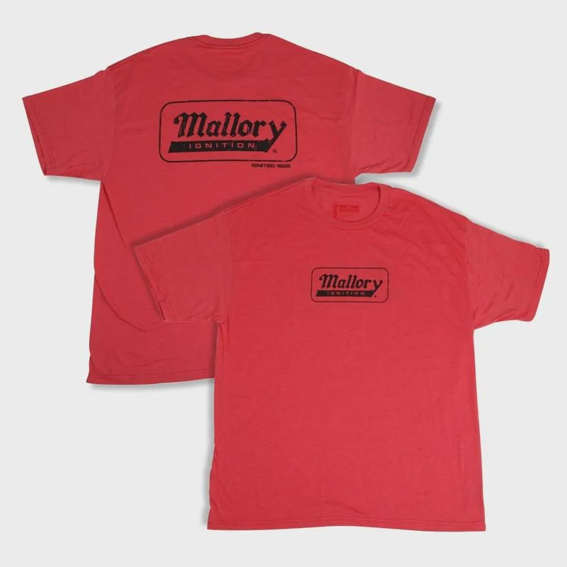 RED MALLORY IGNITION TEE LRG