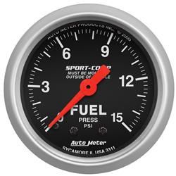FUEL PRESSURE GAUGE 2-1/16"