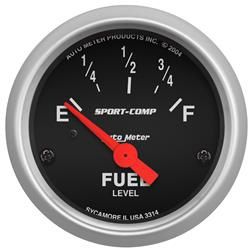 SPORT-COMP FUEL LEVEL GAUGE 2-1/16"