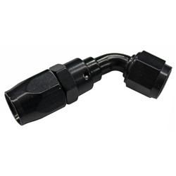 #8 X 60 POWER FLOW HOSE END - BLACK