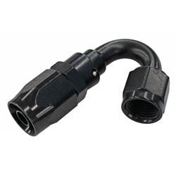 #8 X 150 POWER FLOW HOSE END BLACK