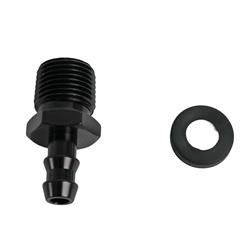 #6 PUSH-LITE END X 1/2 NPT BLACK