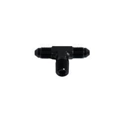 TEE MALE -4 AN ALL, BRASS, NICKEL