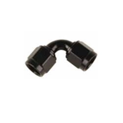 #6 FEMALE COUPLER, TUBE STYLE BLACK