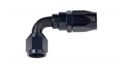 #6 X 90 POWER FLOW HOSE END BLACK