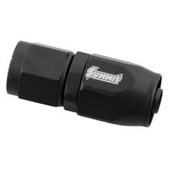 16AN STRAIGHT HOSE END FIT ADAPTER BLK