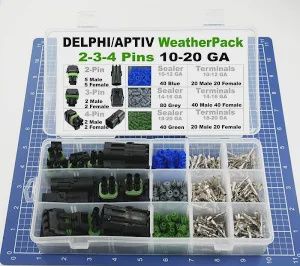 2, 3,4 PIN WEATHERPACK, 20 AMP TERM KIT