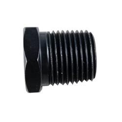 1/8 MALE HEX PIPE PLUG BLACK