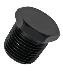 3/8 MALE HEX PIPE PLUG BLACK