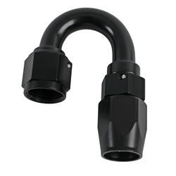 #8 X 180 POWER FLOW HOSE END BLACK