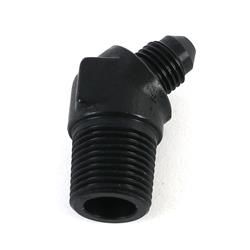 #4 X 3/8 MPT, ADAPTER, BLACK