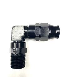 6AN 90 DEGREE REAL STREET HOSE END X 1/8
