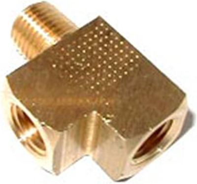 NOS BRASS ADAPTER T FITTING Used