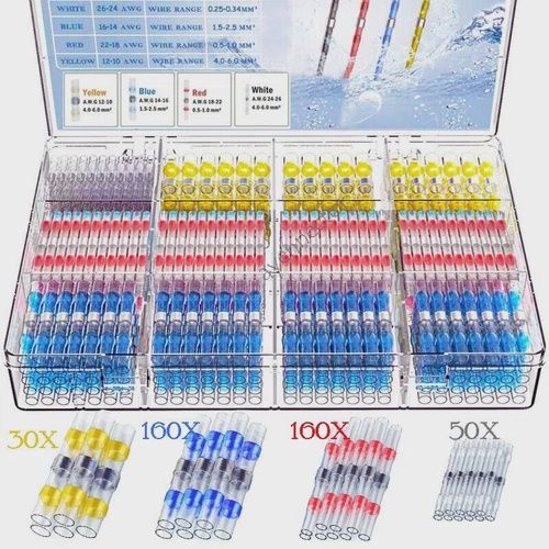 400PCS WATERPROOF SOLDER SEAL CONNECTORS