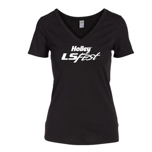 HOLLEY LS FEST LADIES' V-NECK T XL-1