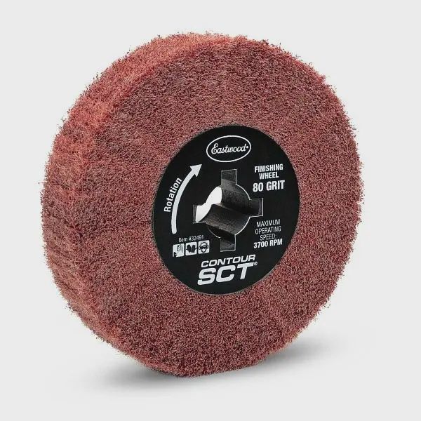 NARROW FINISHING WHEEL 80 GRIT