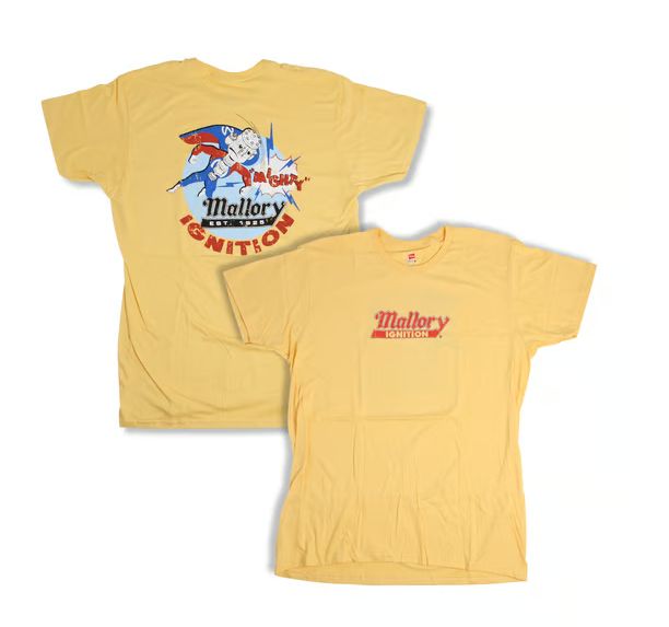 MALLORY CARTOON TEE - GOLD 3X