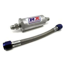 N20 NITROUS FILTER; -4 AN; W/7 IN. STAIN