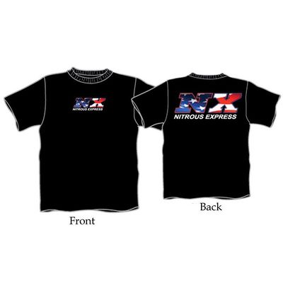 NX FLAG T-SHIRT (X-LARGE) BLACK