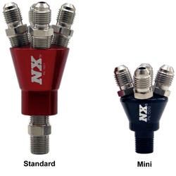 4-PORT MICRO SHOWERHEAD DIST BLK