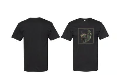 BANDIT CAMO TEE 2XL BLACK