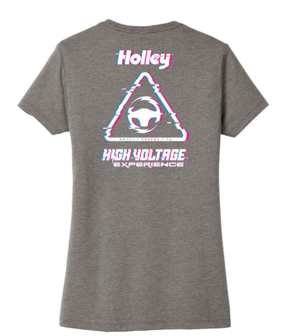2022 HHVE LADIES LOGO TEE - GRAY 2XL