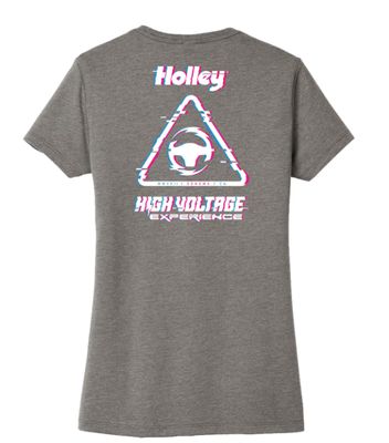 2022 HHVE LADIES LOGO TEE - GRAY 2XL