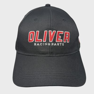 OLIVER RACING BLACK SNAP FIT HAT