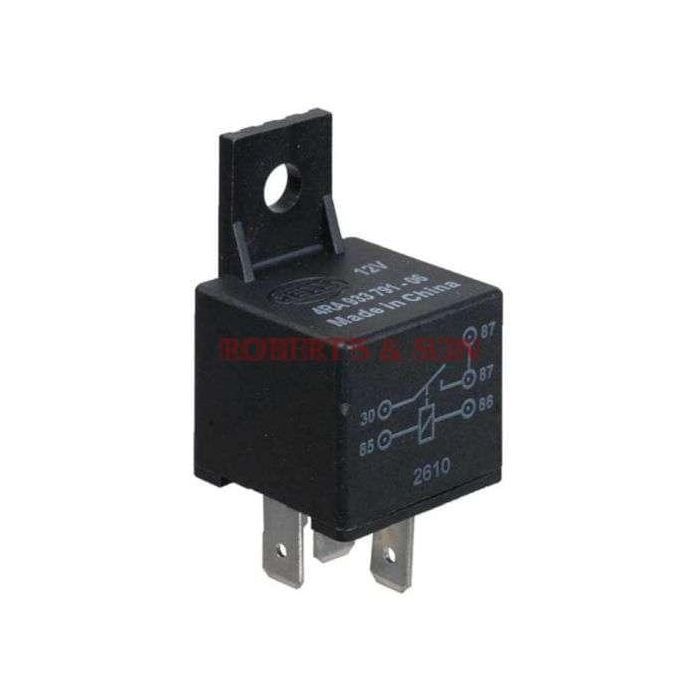 RELAY, 40 AMP, SINGLE POLE, 12V