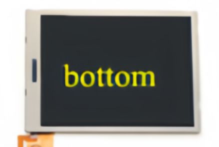 Nintendo 3DS ORIGINAL LOWER SCREEN