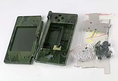 Cover Shell with Buttons for DSi NDSi Camo Green