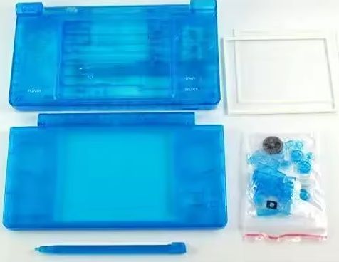 Cover Shell with Buttons for DSi NDSi Clear Blue