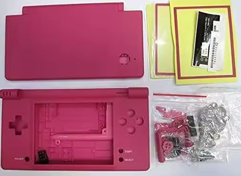 Cover Shell with Buttons for DSi NDSi Pink