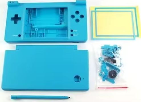 Cover Shell with Buttons for DSi NDSi Light Blue