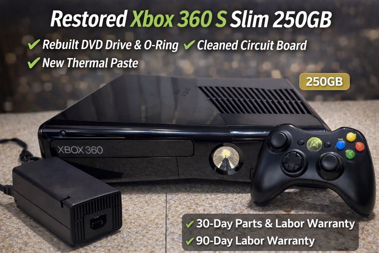 Xbox 360S Shinny 510305